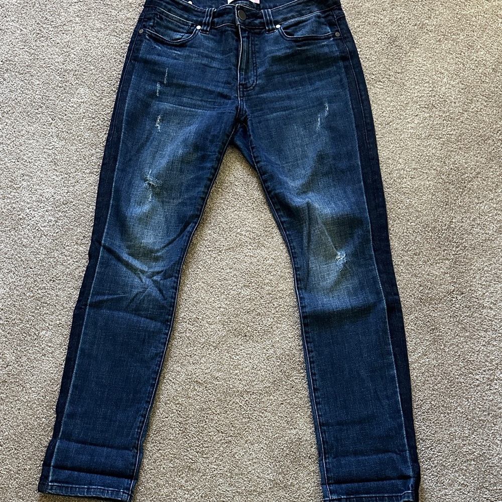 CAbi Dark Blue Skinny Jeans